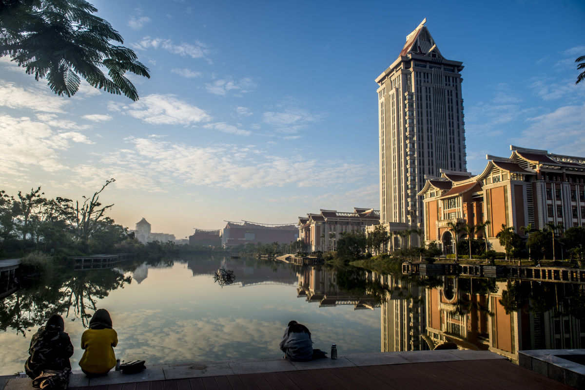 集美大学新校区风光