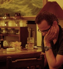 thinking man