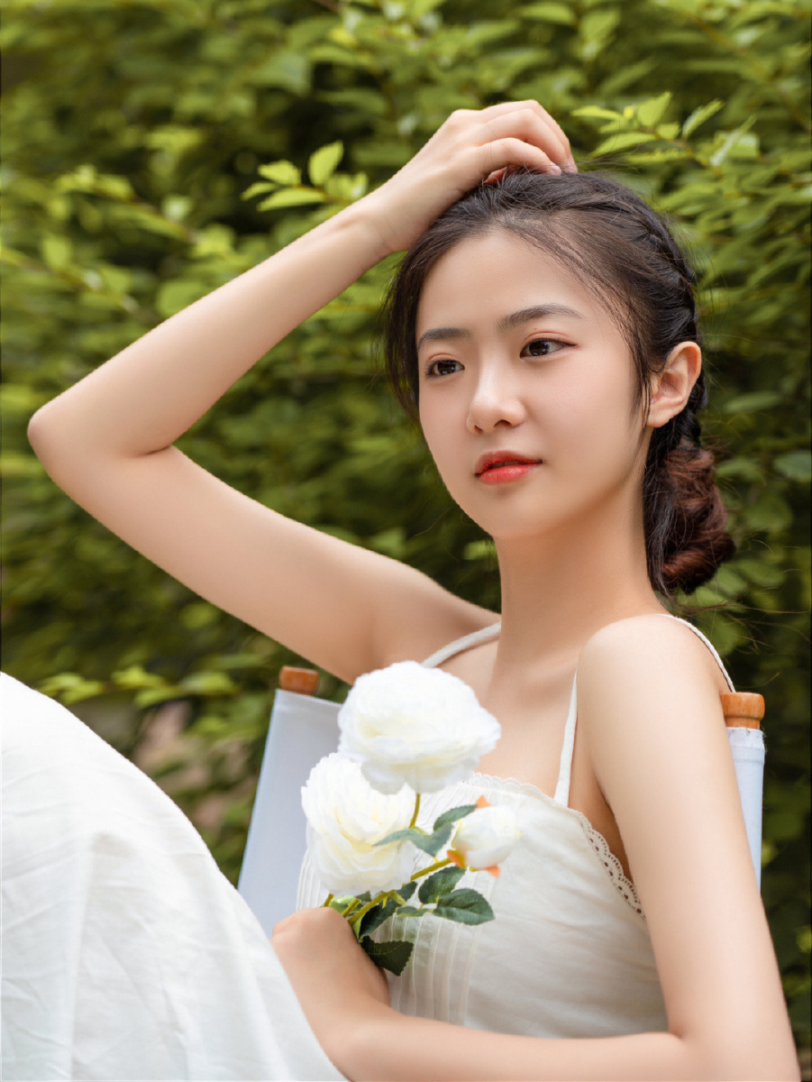 治愈系女生夏日写真