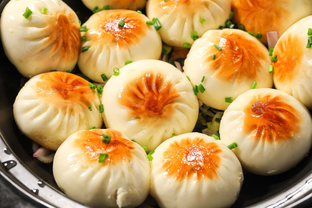 生煎包素材图片供应