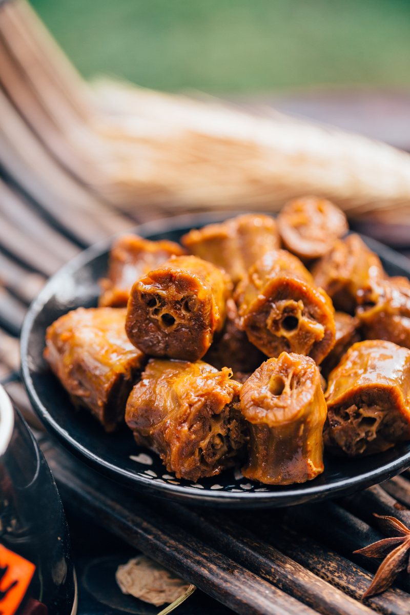 美食摄影卤味鸭脖