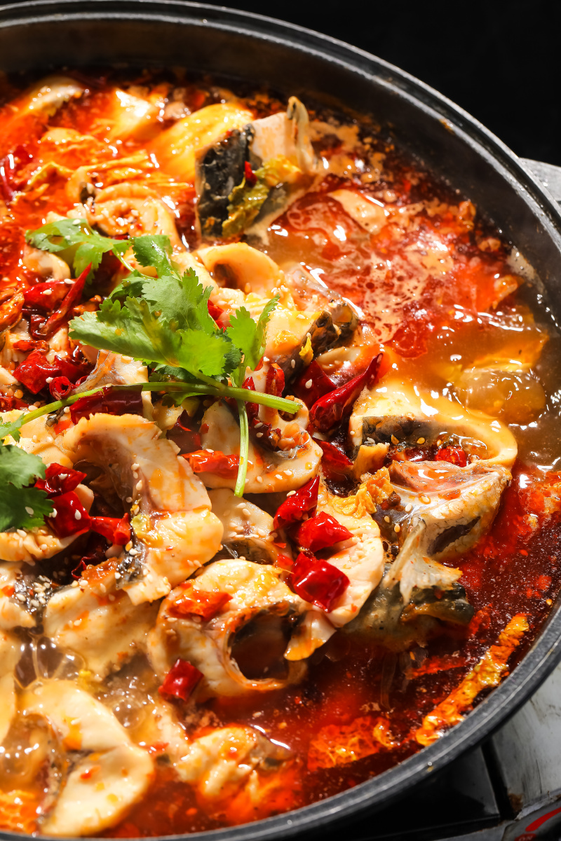 美食摄影水煮鱼