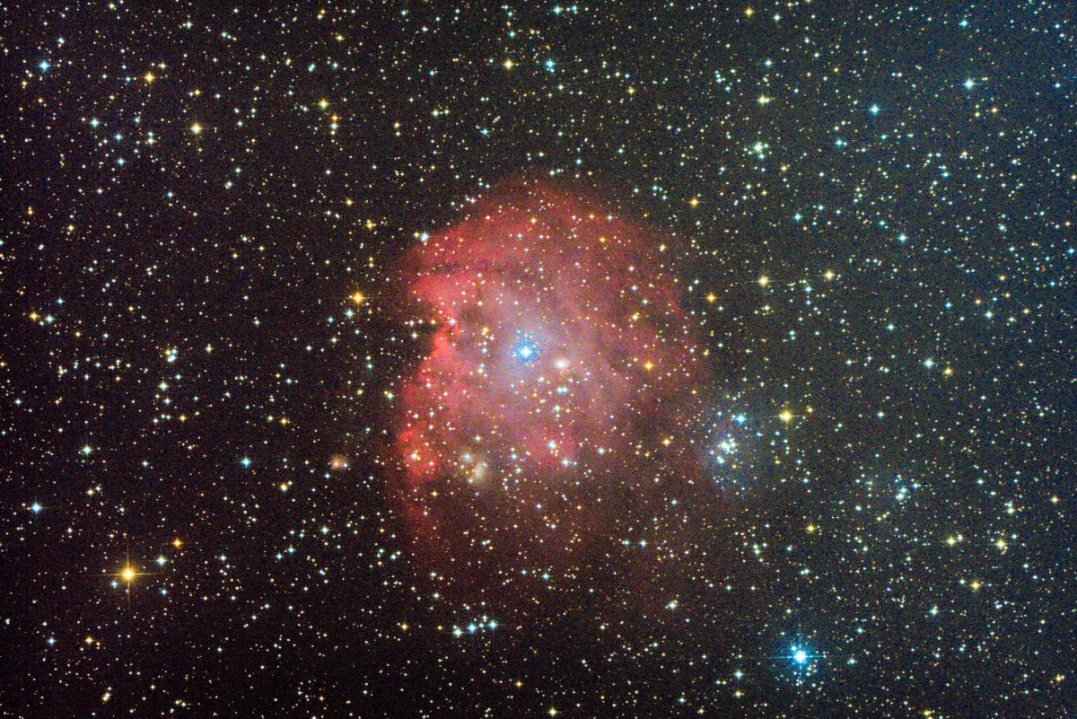 猎户座ngc2174猴头星云