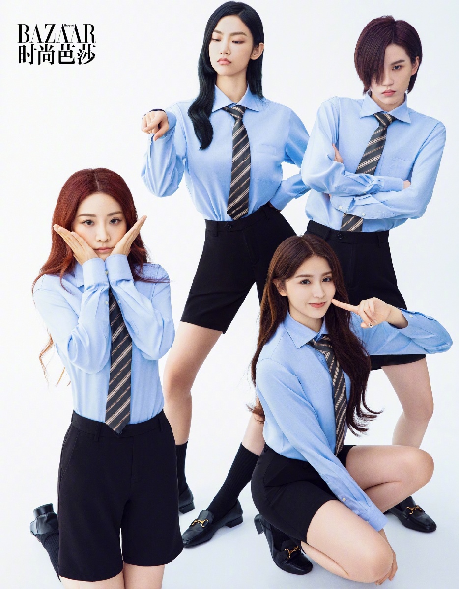 [cp]#青你2芭莎毕业照# 成团倒计时一天,马上就要