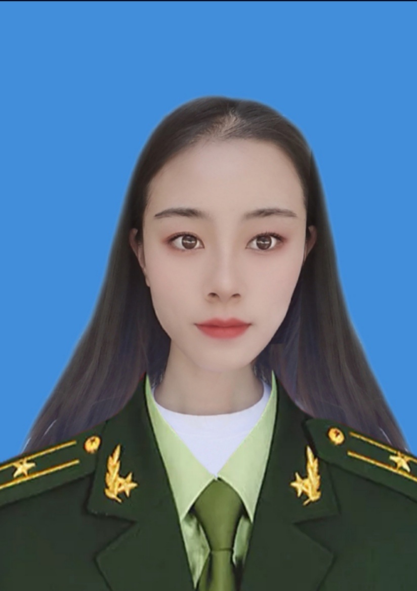 自己做的证件照想当兵的我