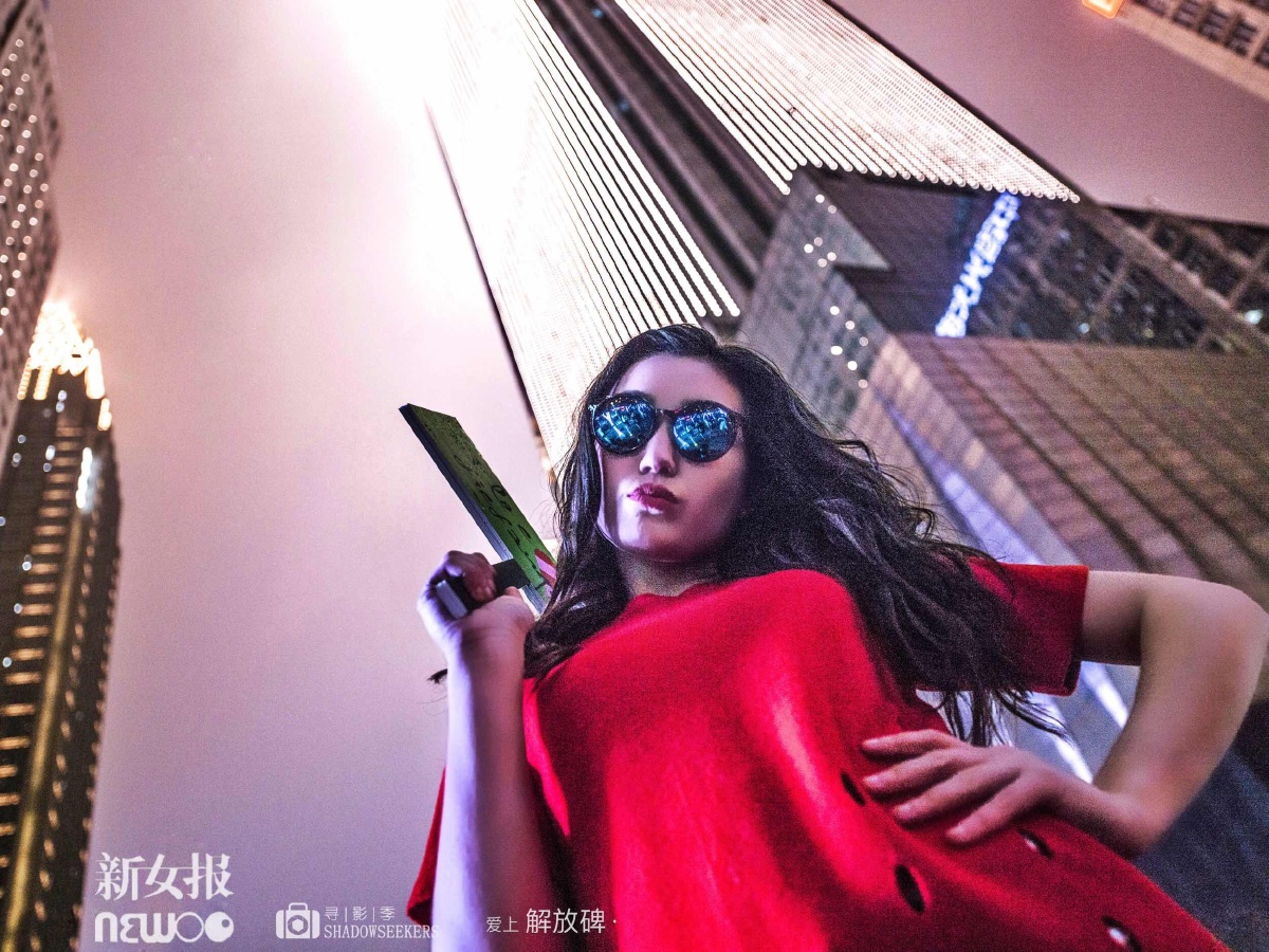 爱上解放碑 - 人像, 夜景, 重庆, 中画幅, 时尚, 哈