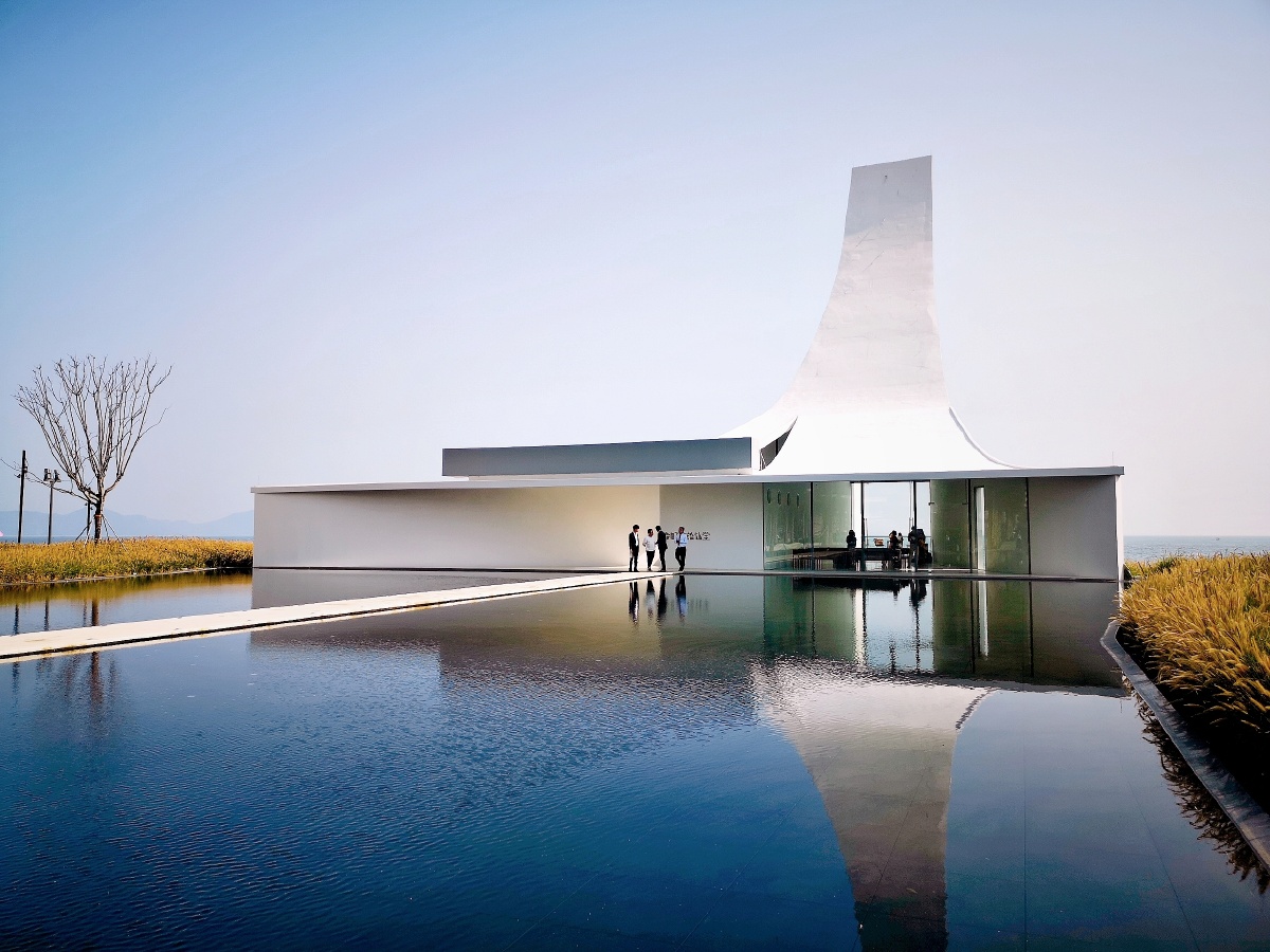 汕尾保利金町湾拍照,海边小礼堂! - 陈家静 - 图虫