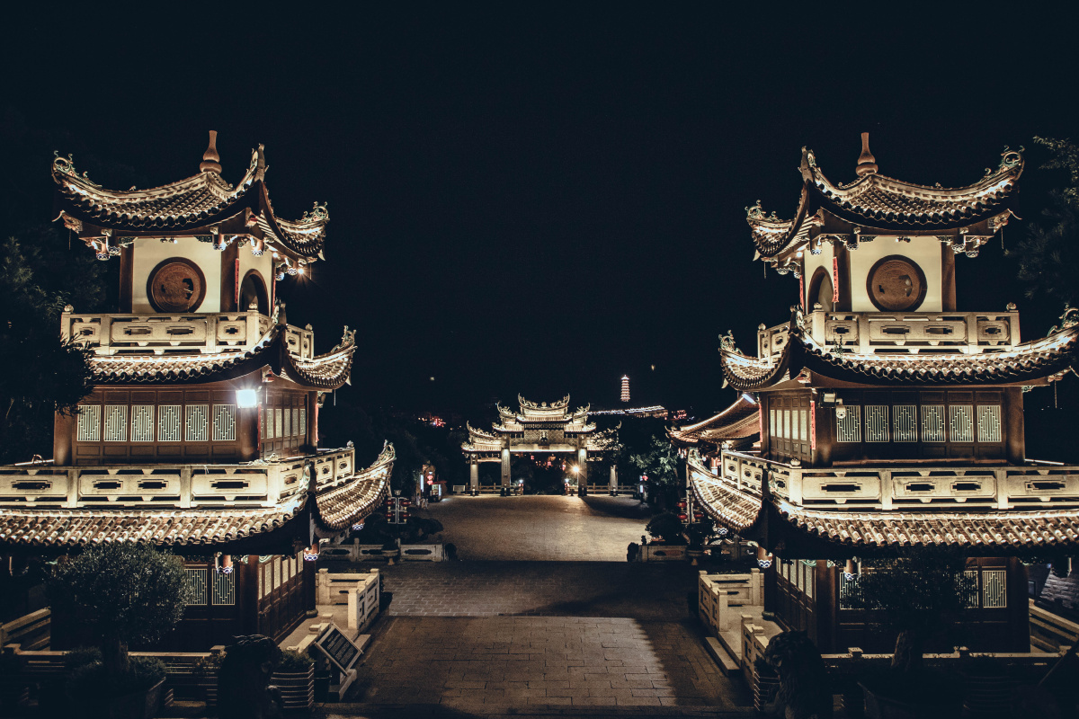 2019年夏夜游妈祖祖庙拍摄于湄洲岛妈祖庙