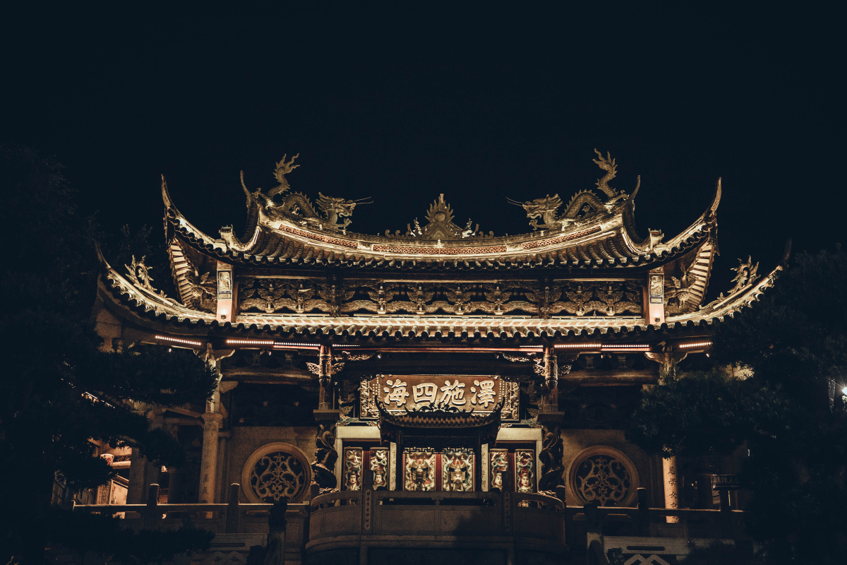 2019年夏夜游妈祖祖庙拍摄于湄洲岛妈祖庙