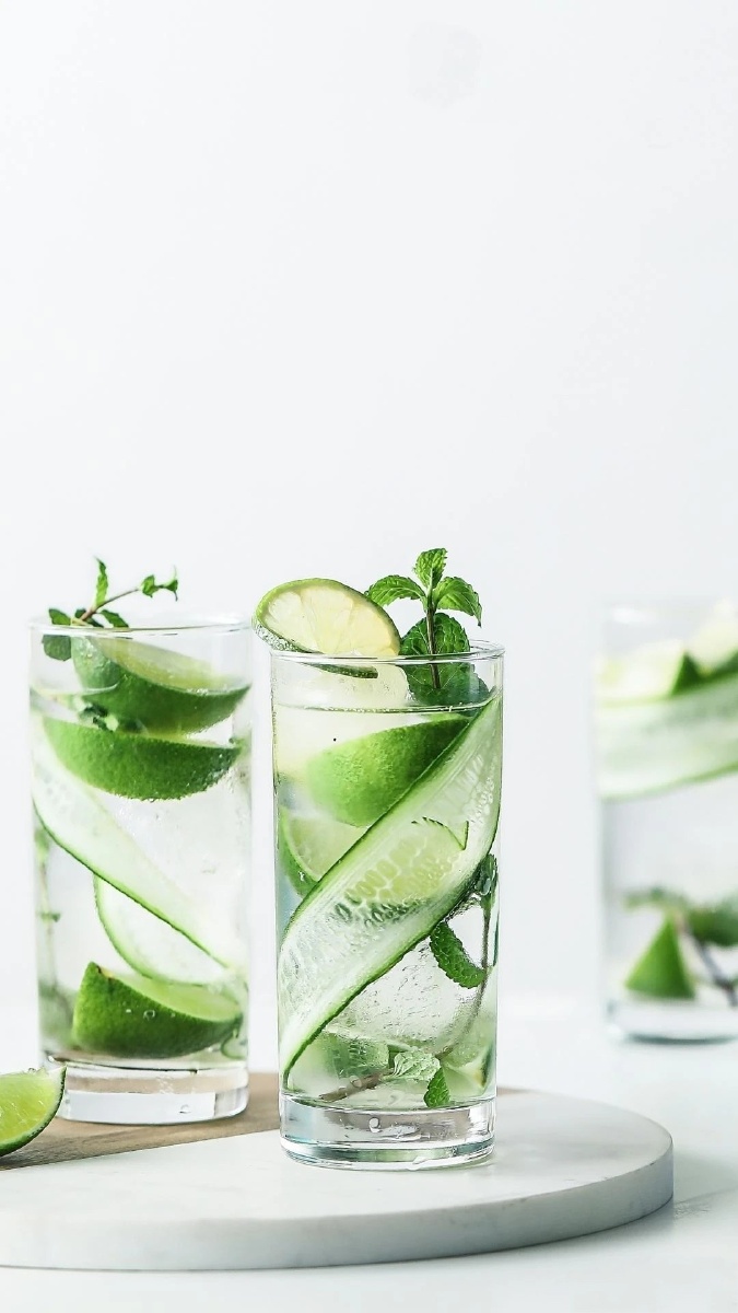 清凉薄荷柠檬水