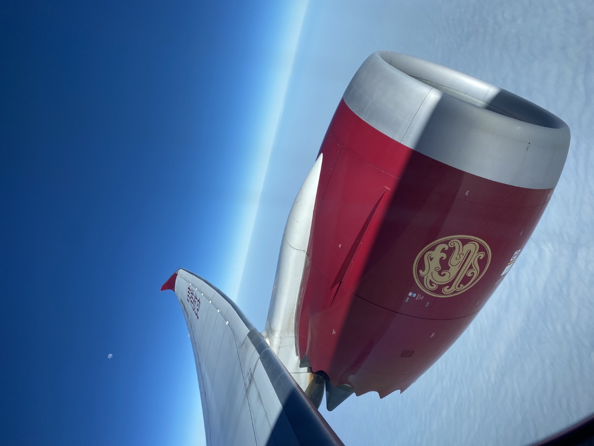 吉祥航空波音787-9丝路飘带彩绘机