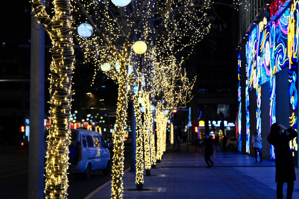 北京大望路夜景