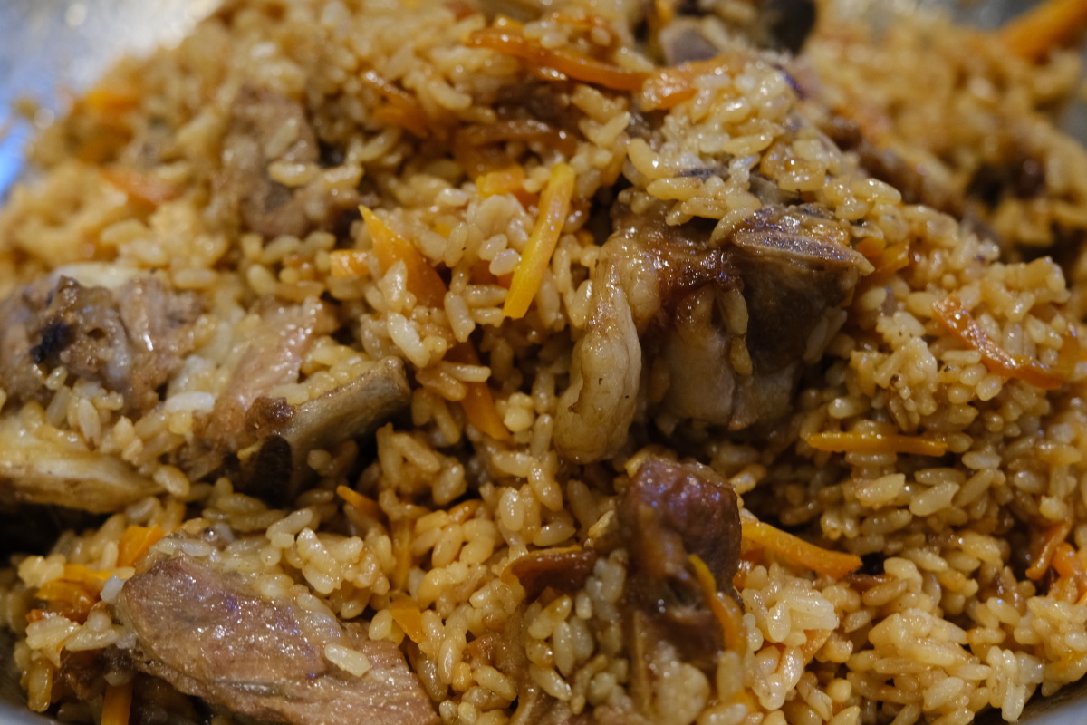 乌兹别克黑抓饭