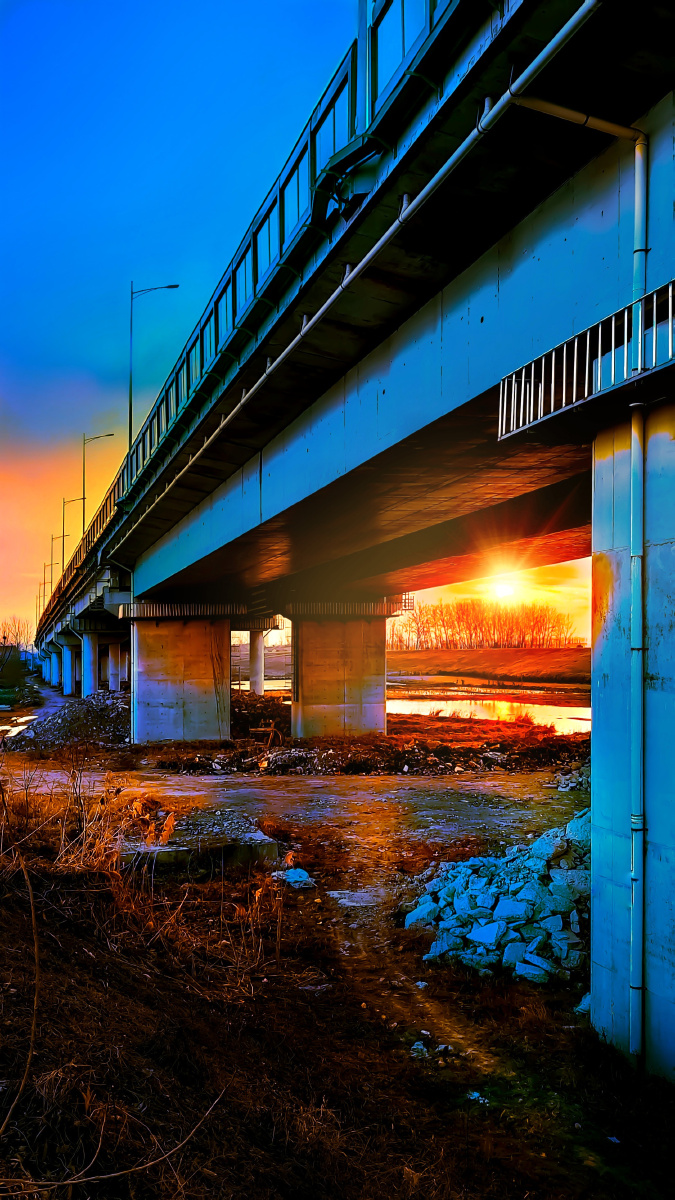 新桥- 油画流体艺术祥子邓