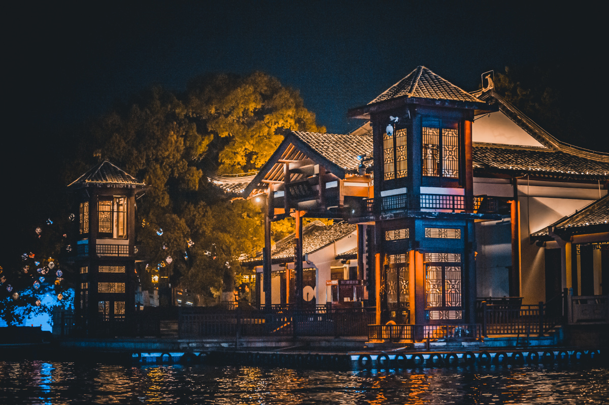 夜游夫子庙秦淮画舫