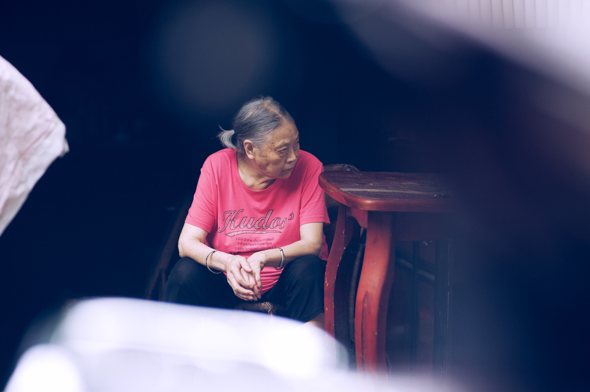 留守老人的孤独