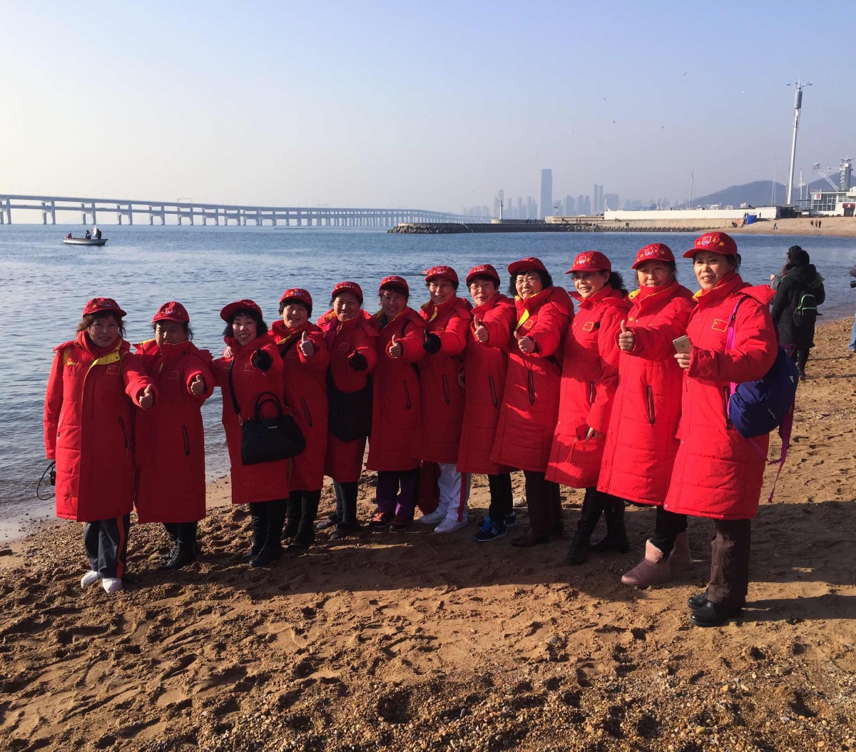 迎新冬泳大合影