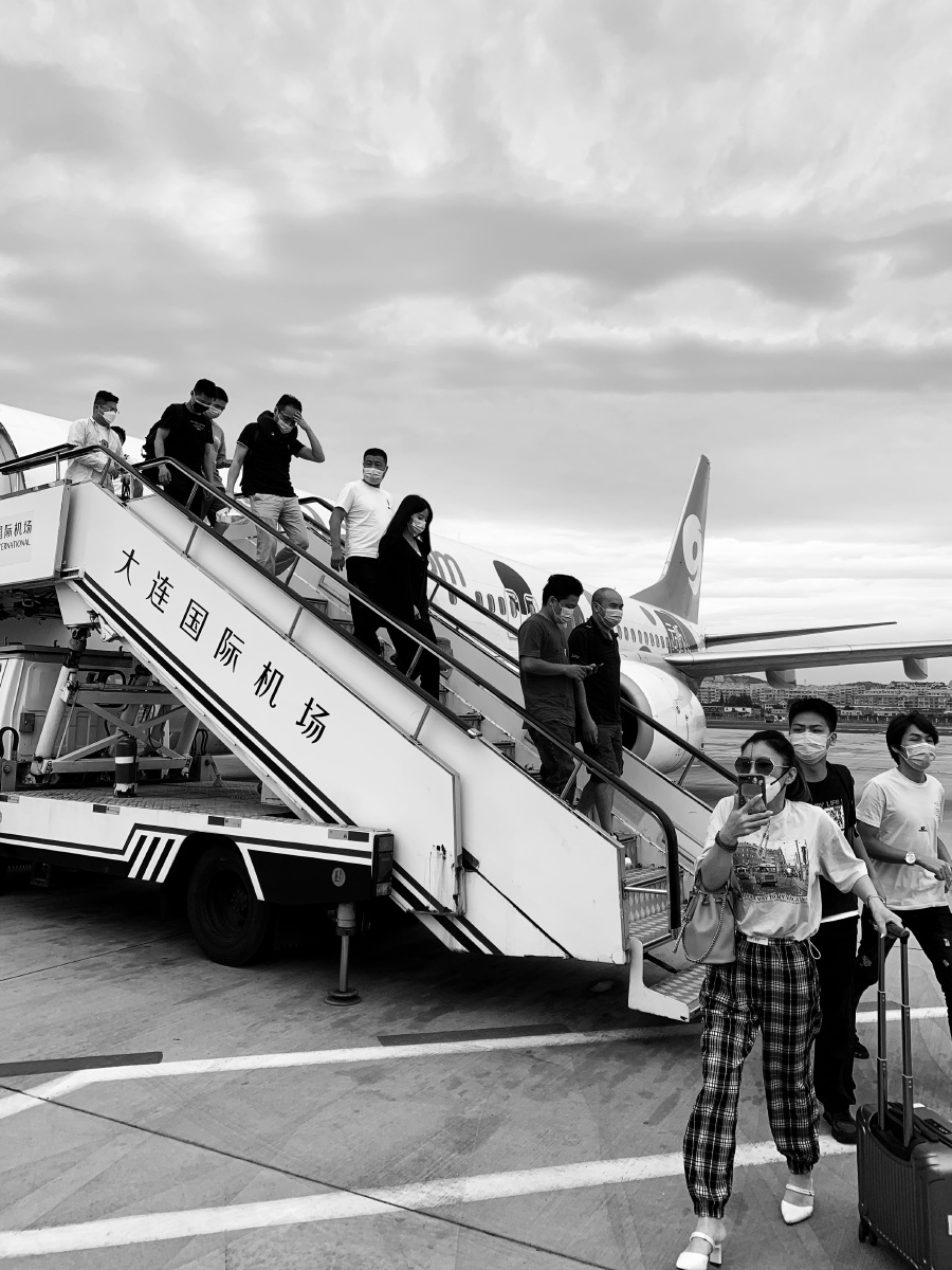 后疫情时代大连周水子国际机场航班到达