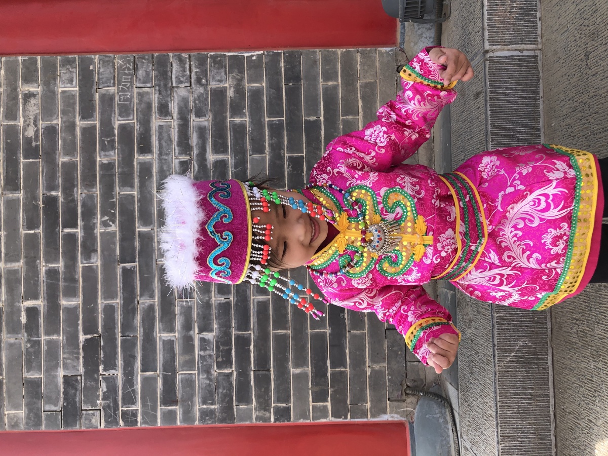 内蒙古的小女孩