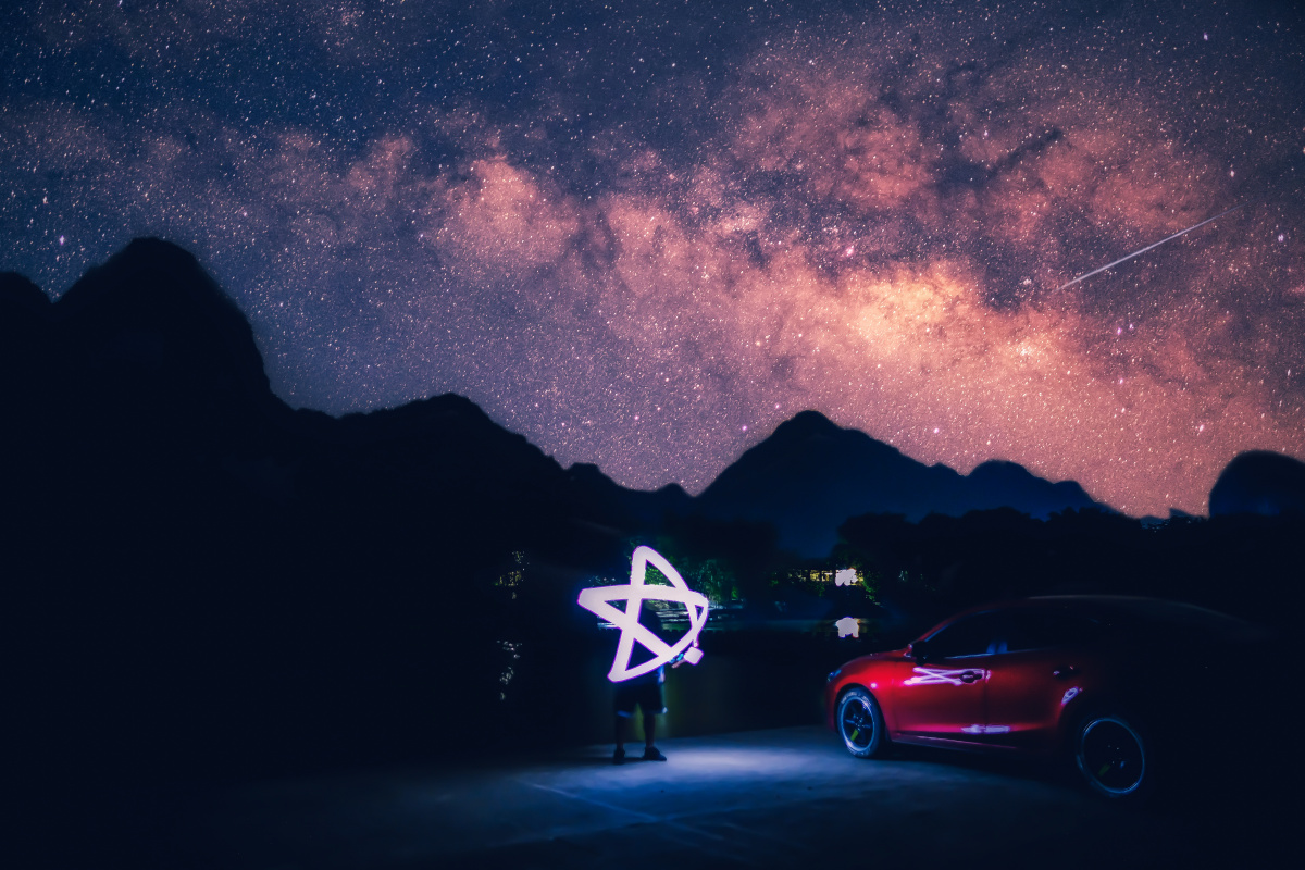 满天星辰摘一颗赠你