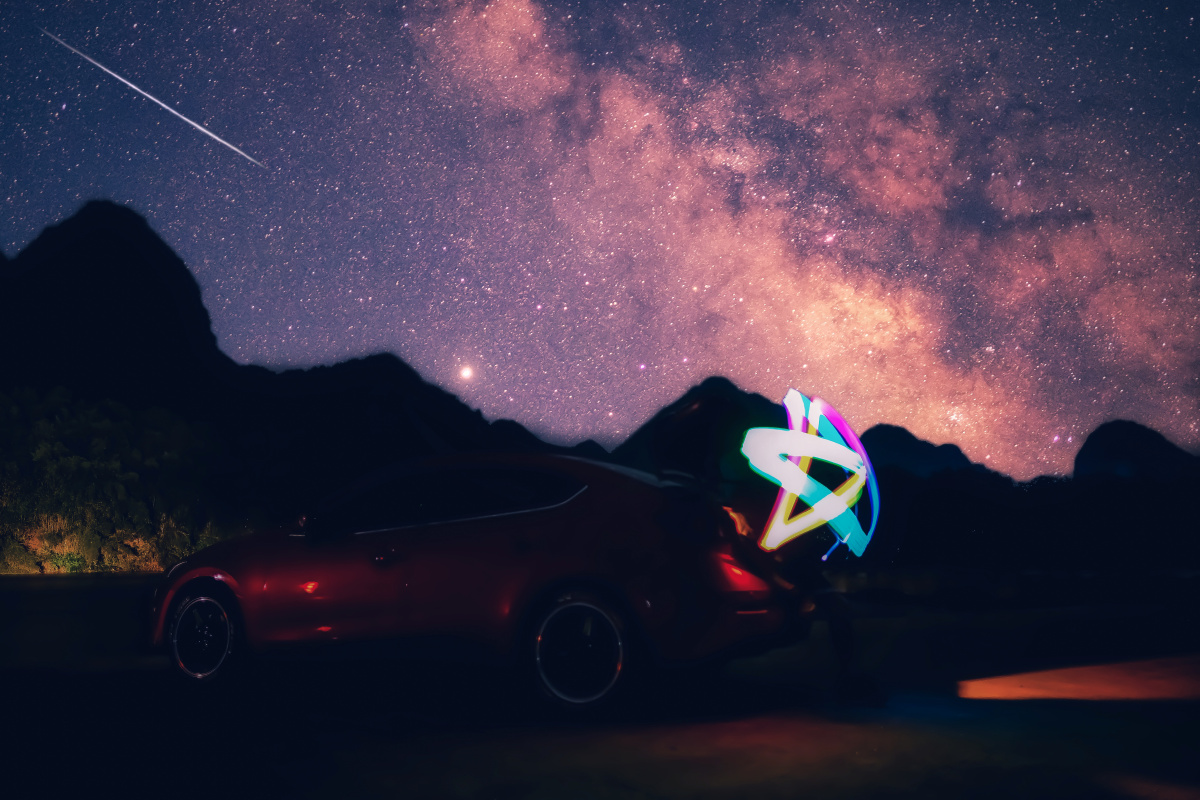 满天星辰摘一颗赠你