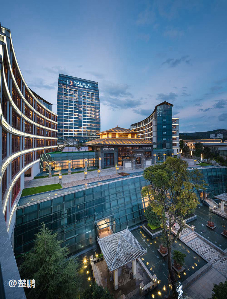 【看得见风景的房间】此行我入住的大理国际大酒店20层海景房(21-22层