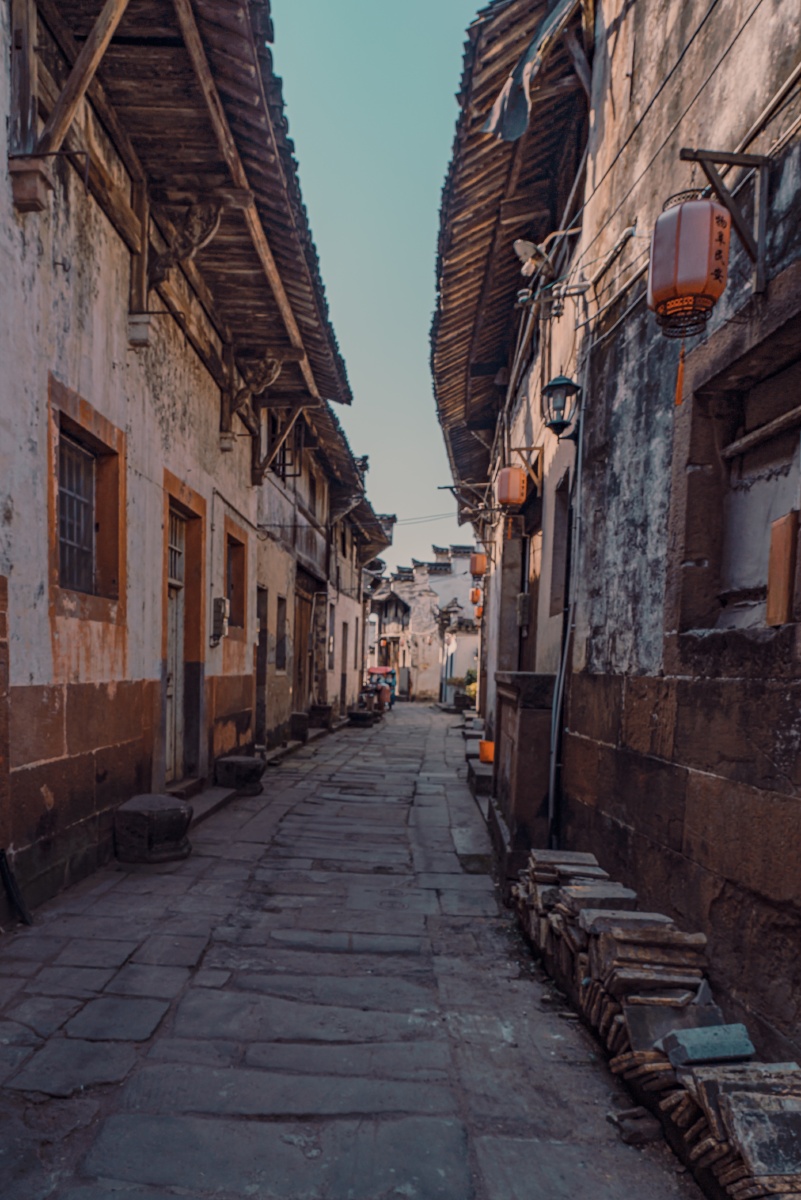 徽州休宁万安古镇