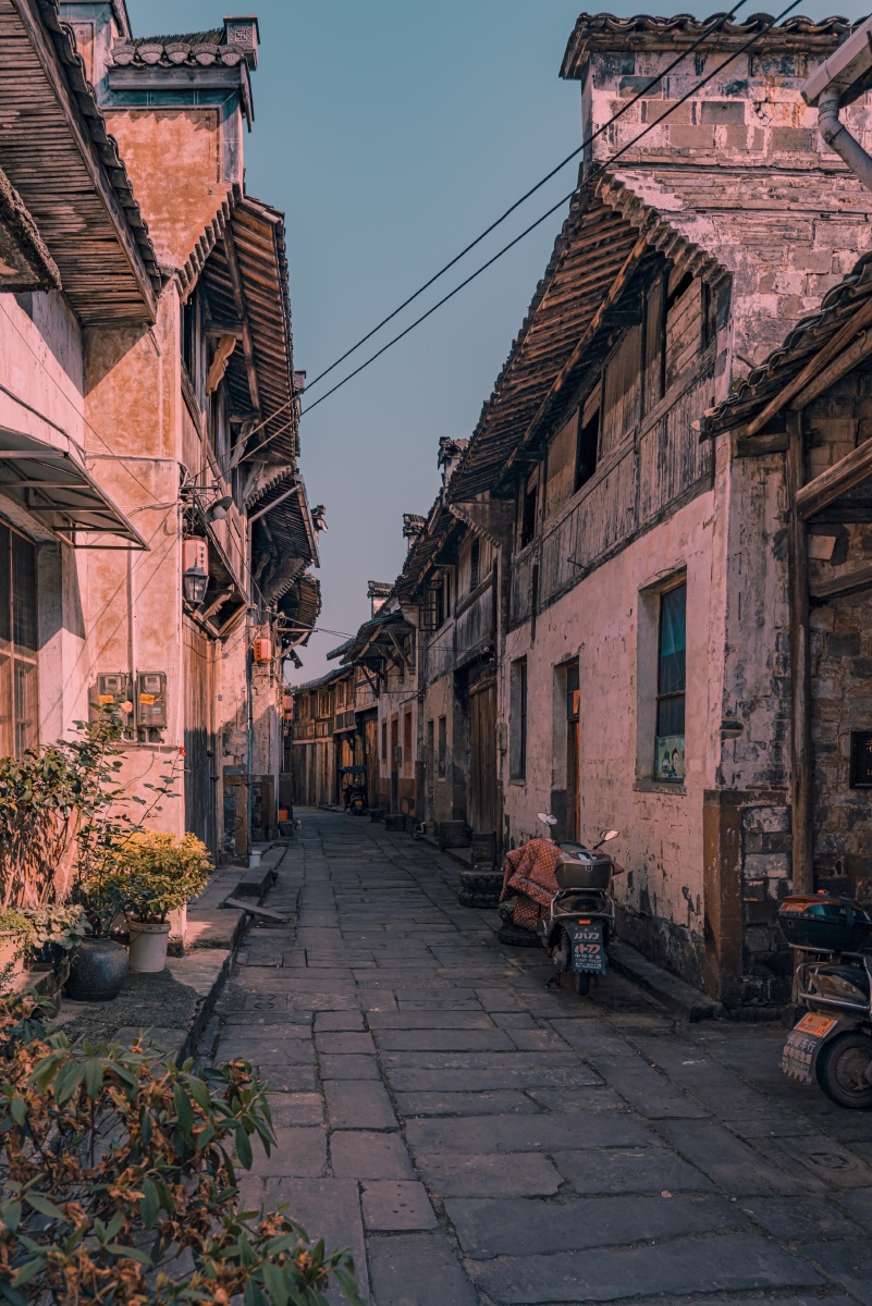 徽州休宁万安古镇