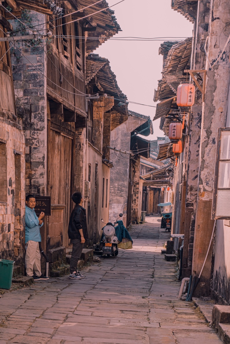 徽州休宁万安古镇