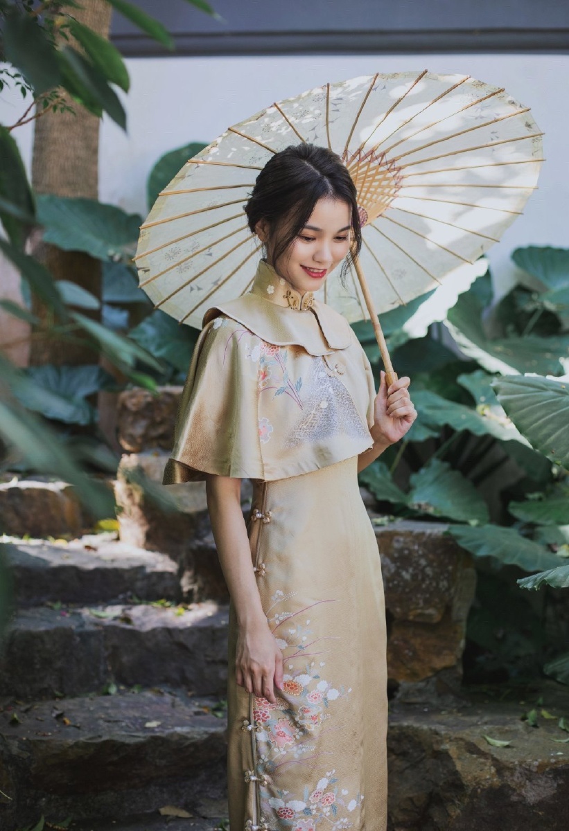 民国风怀旧复古旗袍 - 幼稚园de新童鞋