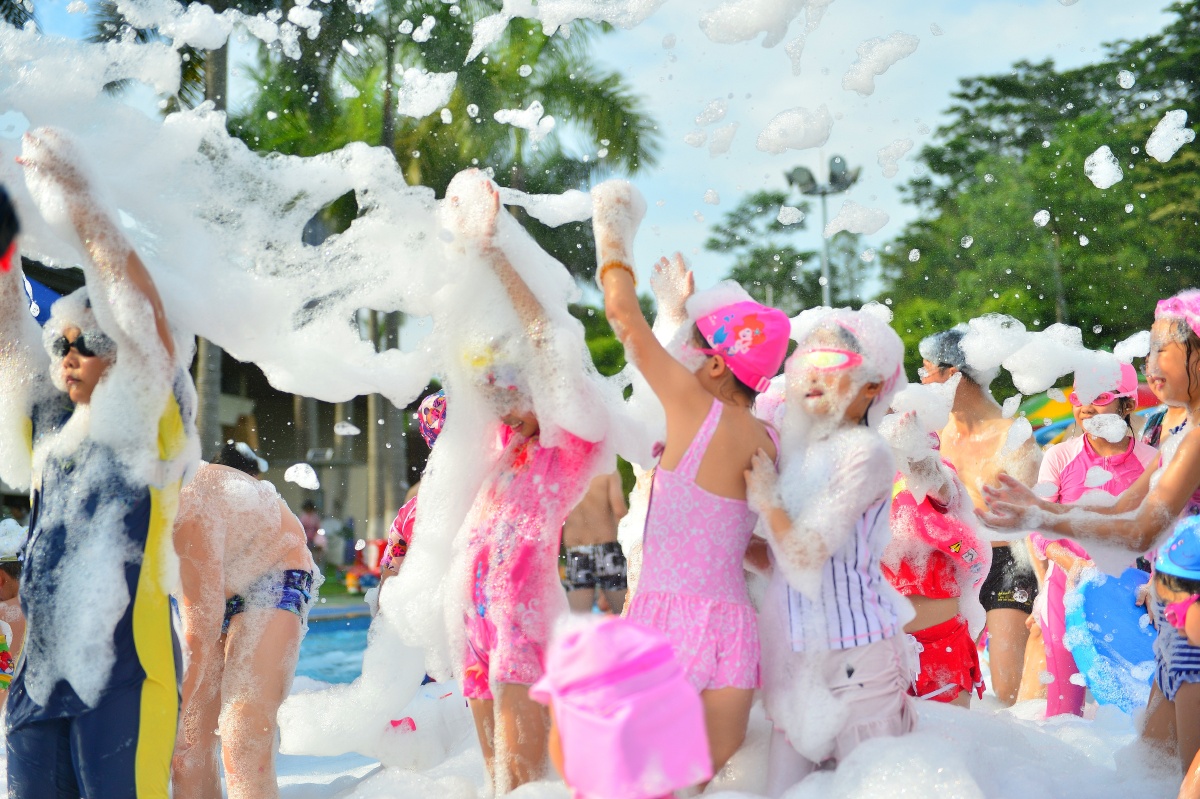 泡泡大战嗨到没朋友