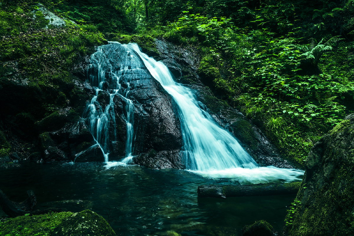 幽幽千苍谷潺潺溪水流