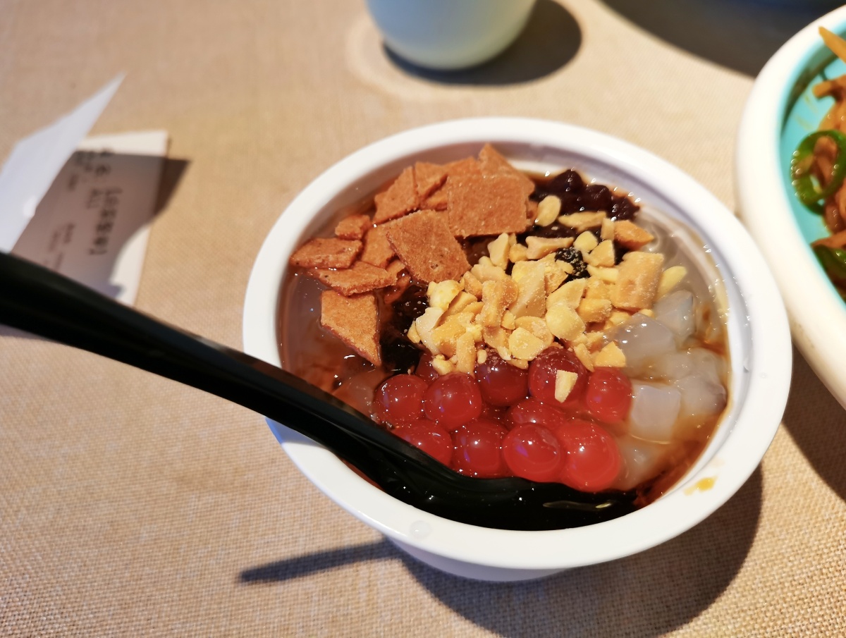 西安冷饮美食冰粉