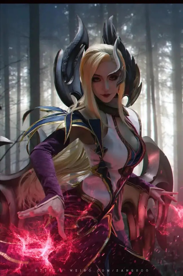 莫甘娜王者荣耀英雄美女