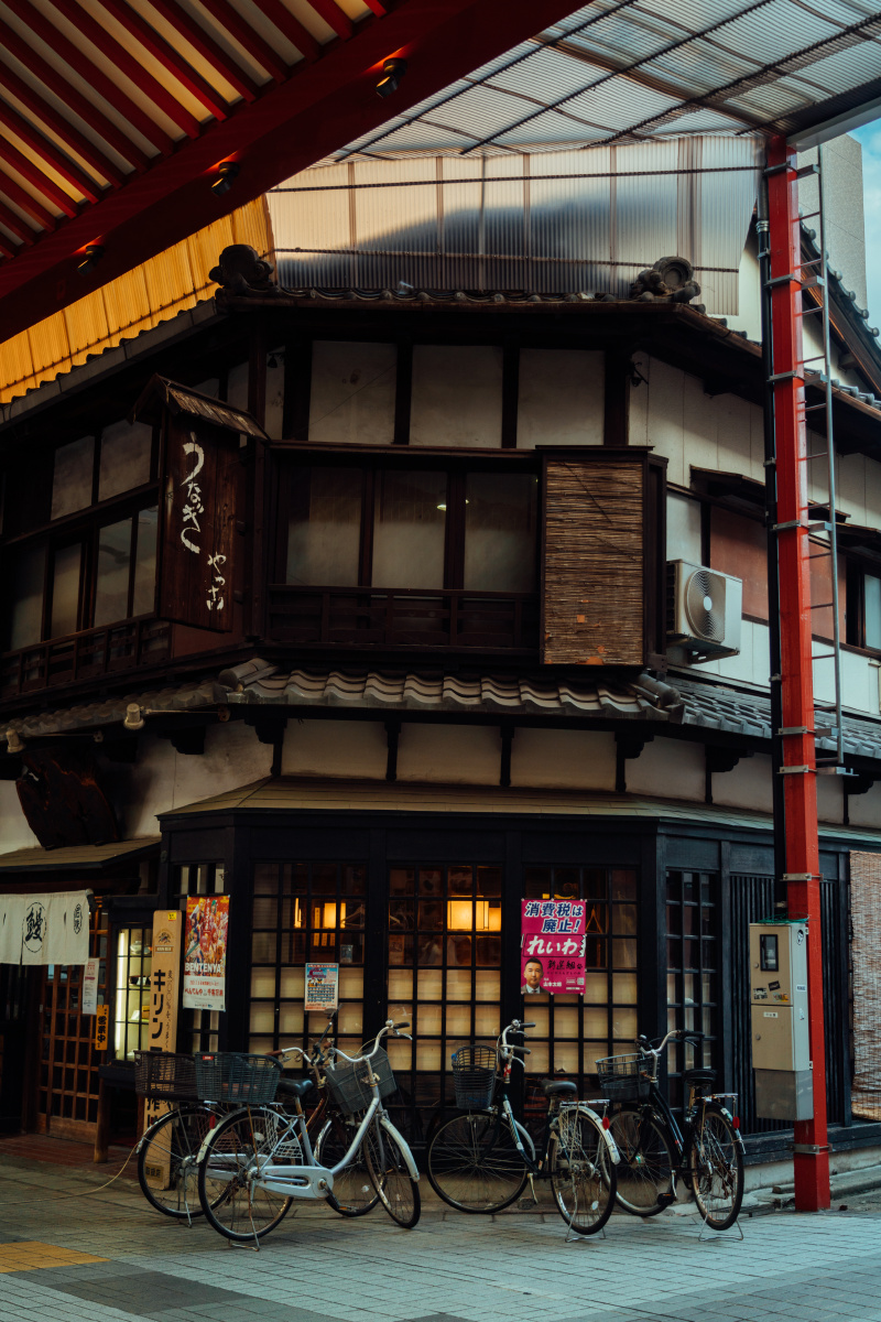 夏日名古屋街头