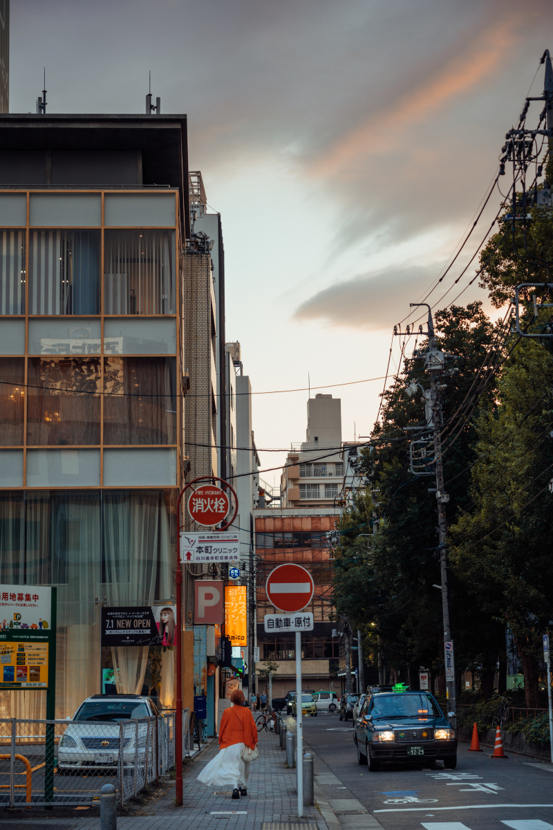 夏日名古屋街头