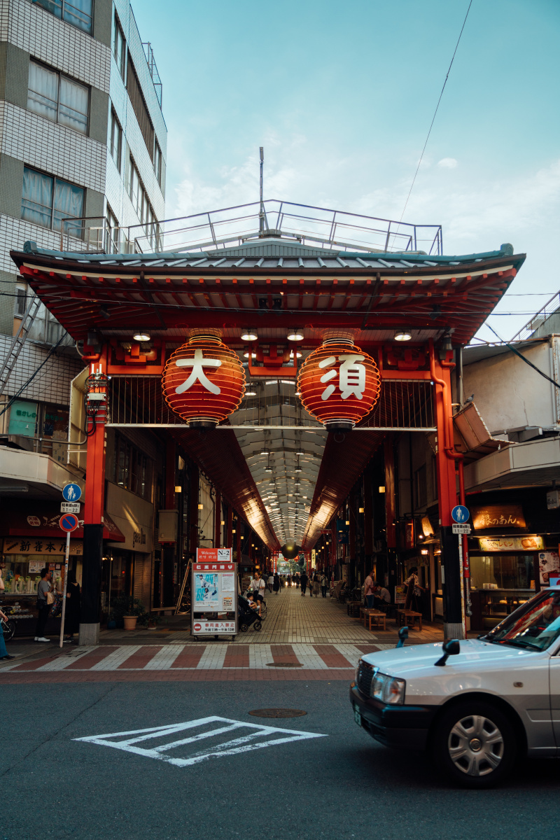 夏日名古屋街头