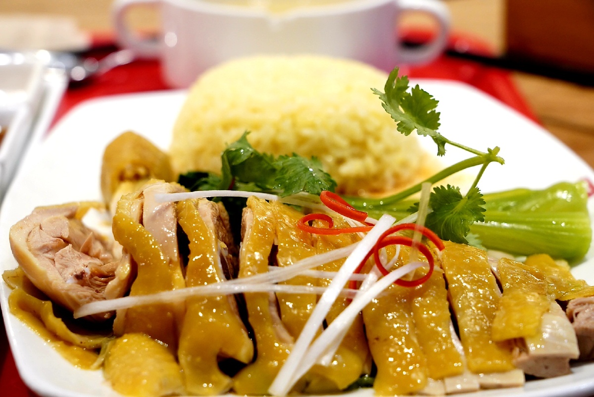 重庆万象城美食海南鸡饭