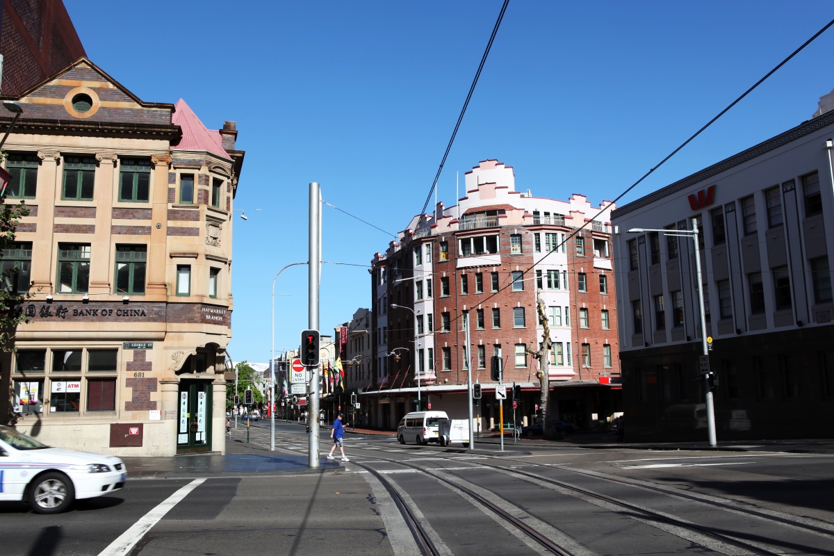 唐人街清晨悉尼