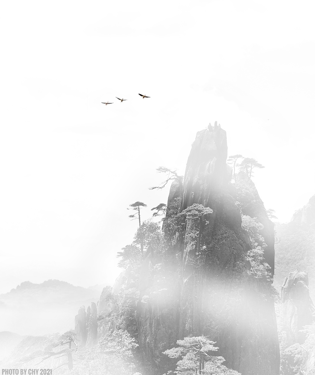 水墨江西三清山