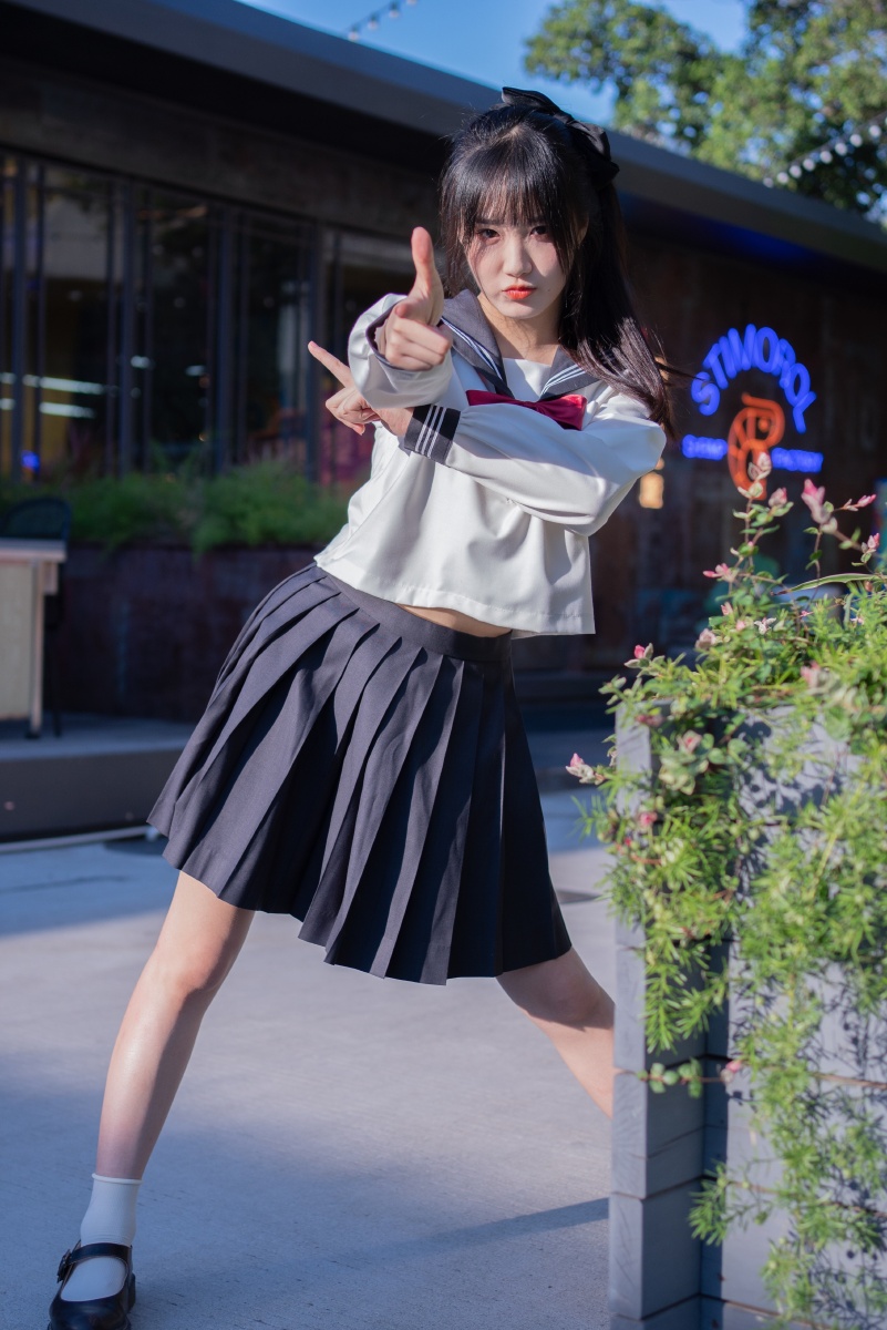 镜头下的jk女孩唯美俏皮也叛逆