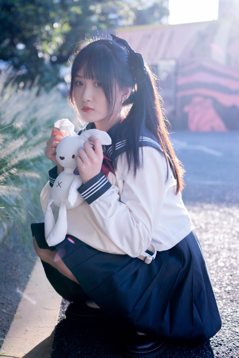 镜头下的jk女孩唯美俏皮也叛逆