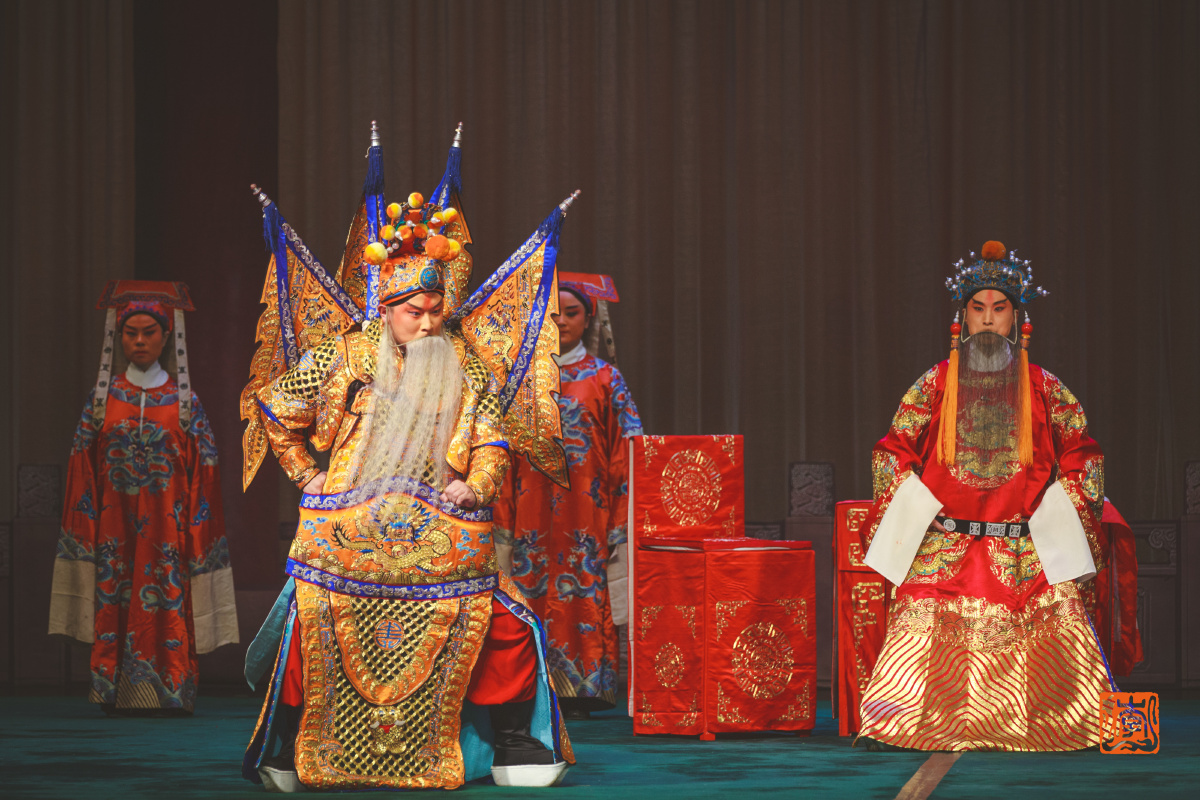 传统京剧定军山青岛京剧院演出