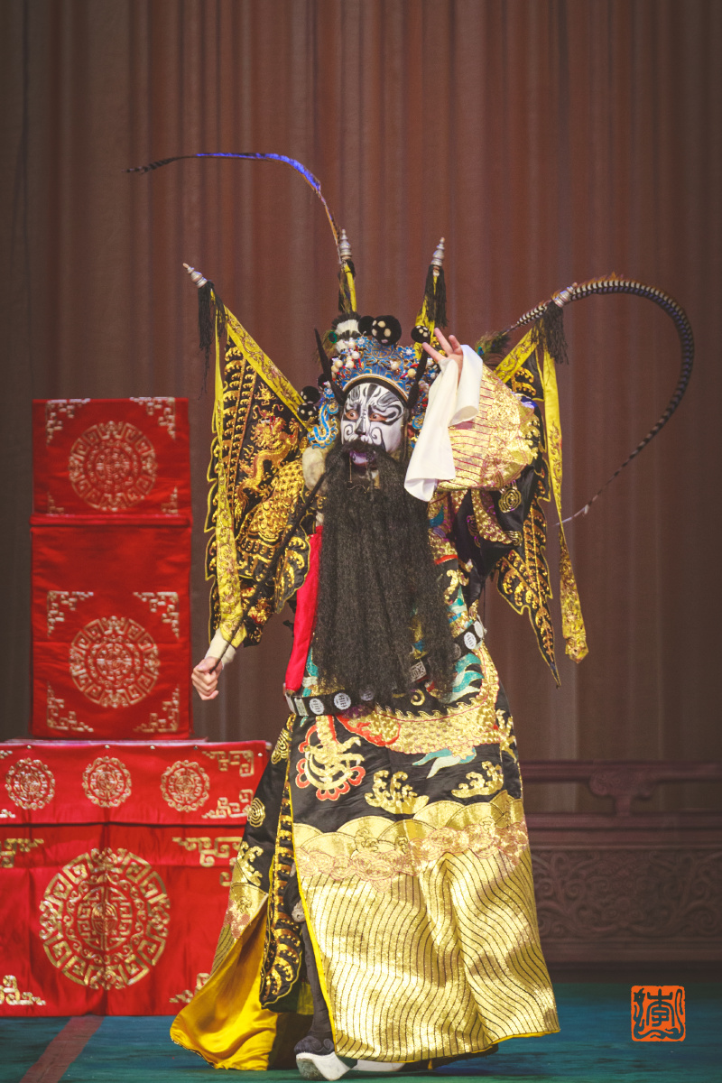 传统京剧定军山青岛京剧院演出