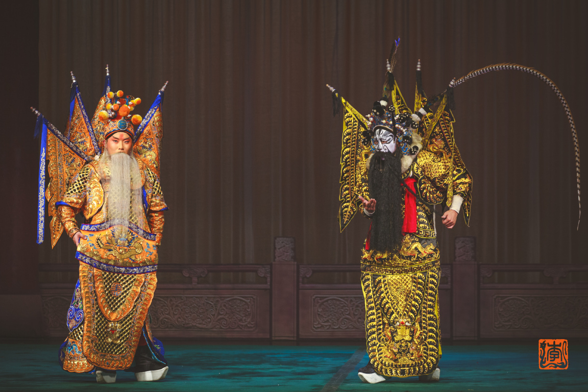 传统京剧定军山青岛京剧院演出