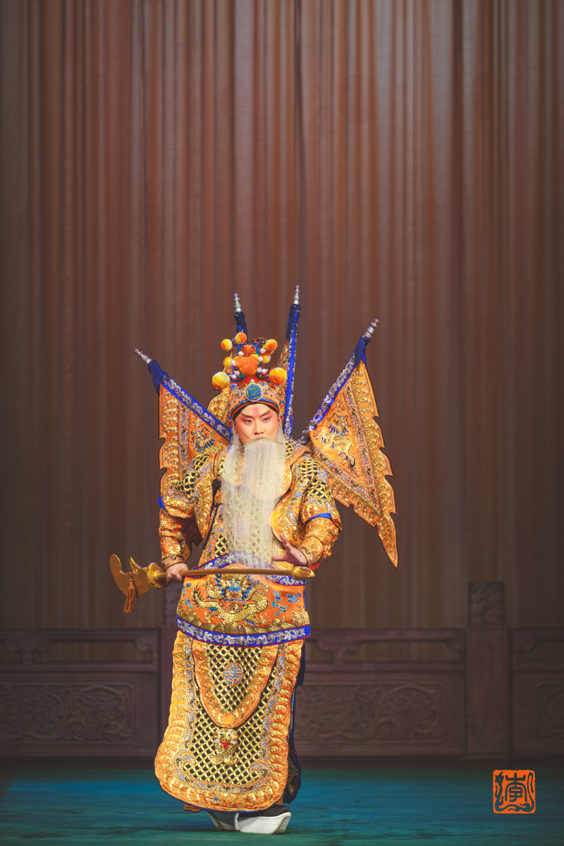 传统京剧定军山青岛京剧院演出