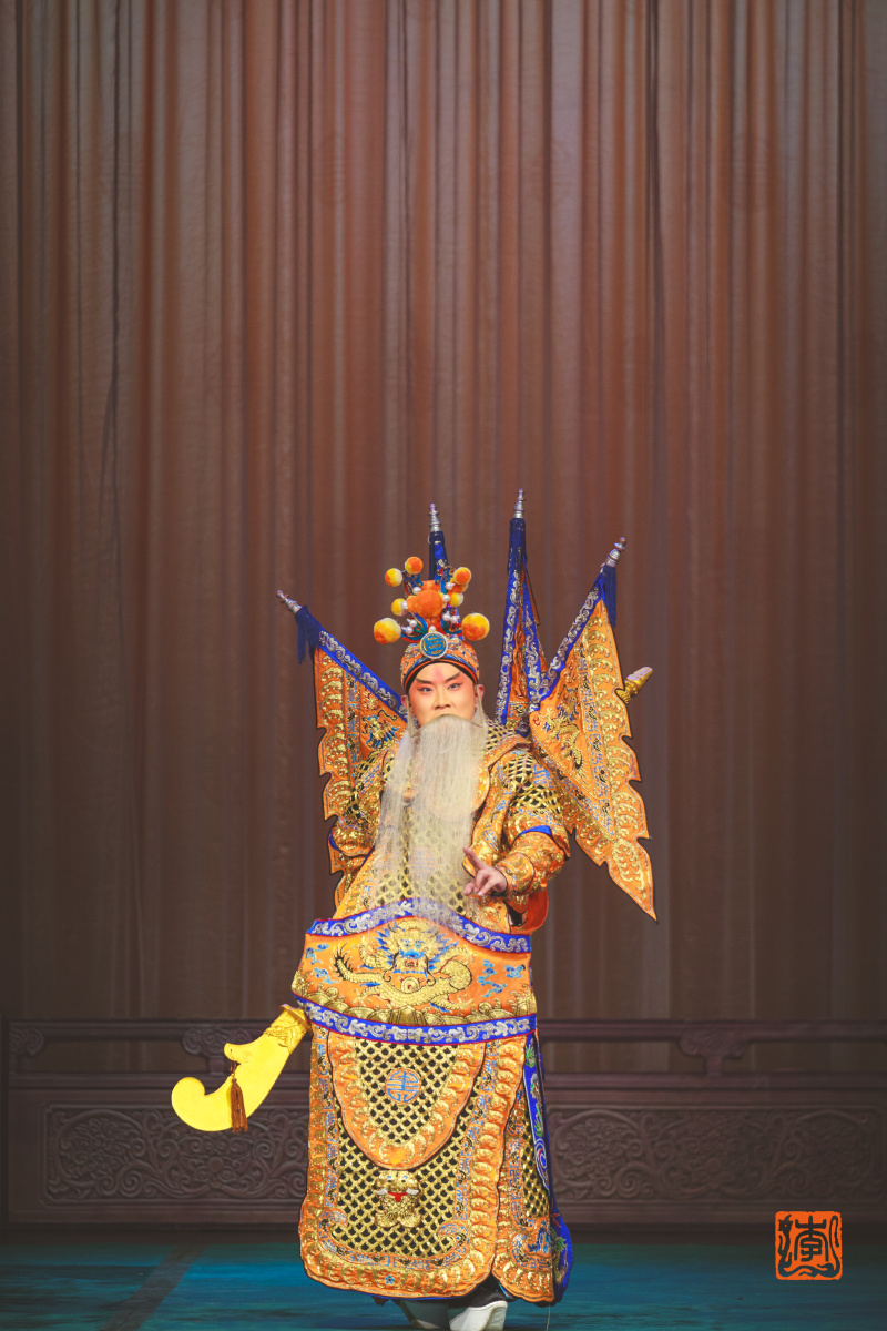 传统京剧定军山青岛京剧院演出