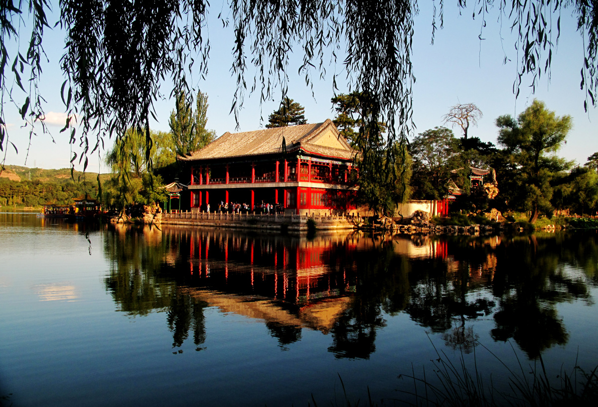 烟雨楼:承德避暑山庄