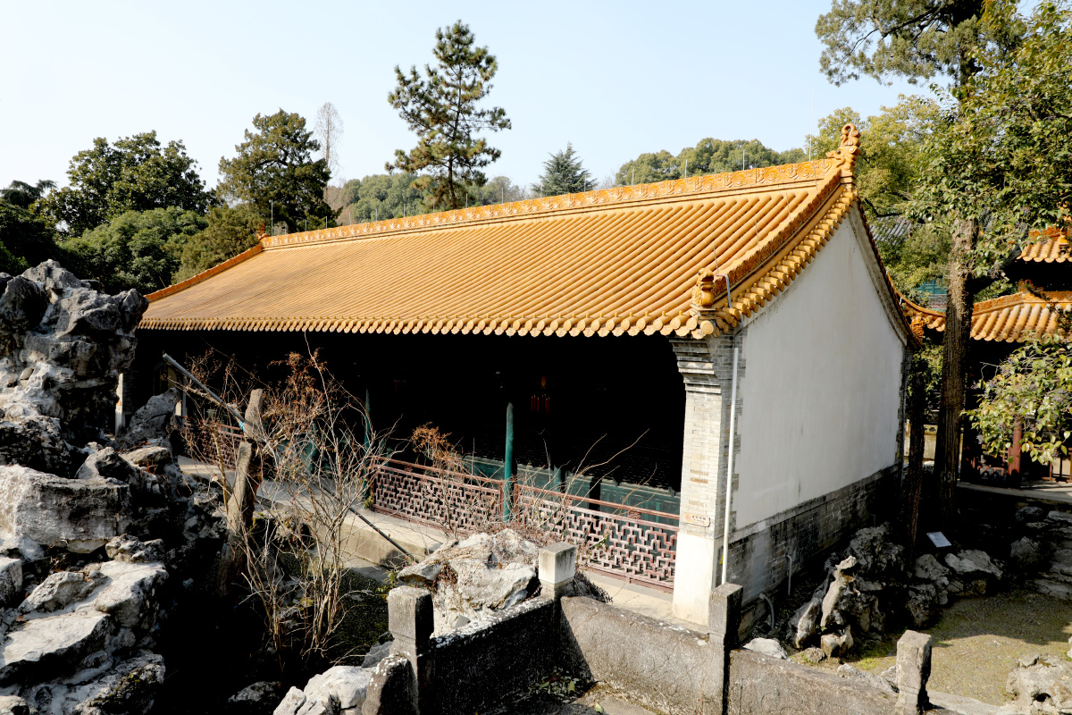 文澜阁前御座房