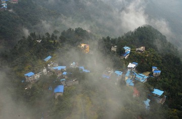 南山远眺